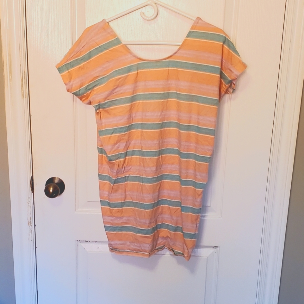 Beachy Striped BDG Shirt Dress
